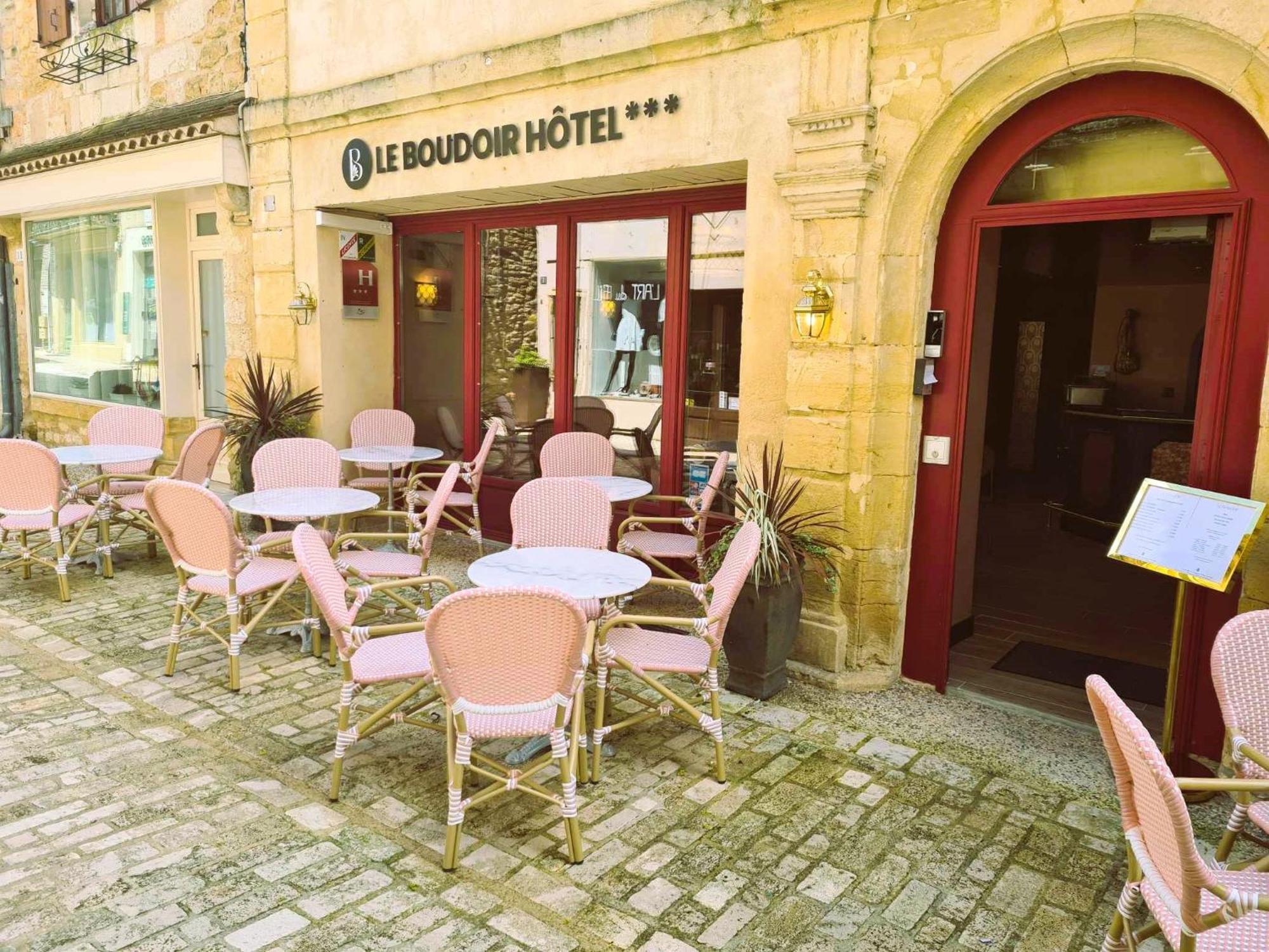 Logis Hotel Le Boudoir ベルベス エクステリア 写真